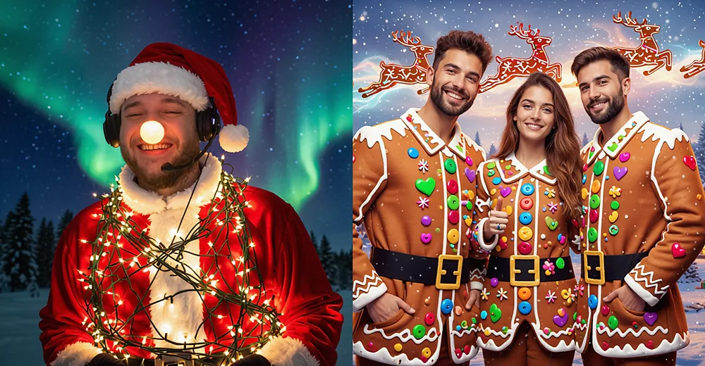 10 New Holiday AI Photo Filters for Christmas | Eventstation.ai